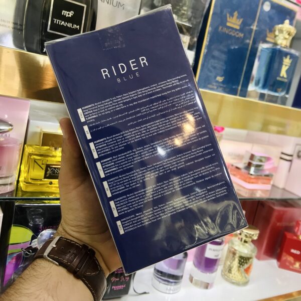 ادکلن رایدر بلو RIDER BLUE MPFضمانت اورجینال مای پرفیوم 4