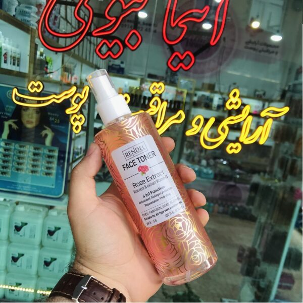 تونر گل رز رندل Rose Extract Face Toner اورجینال 300 میل 1