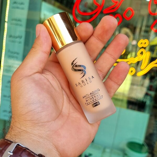 کرمپودر ساریسا روغن آرگان و SPF20 و جوانساز ضمانت اورجینال 6