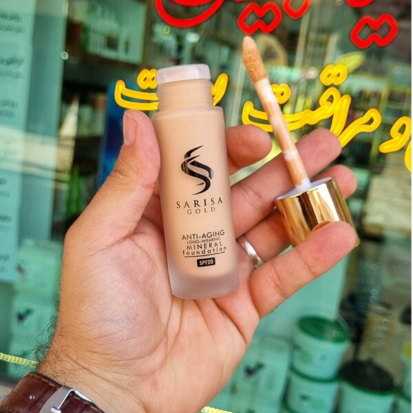 کرمپودر ساریسا روغن آرگان و SPF20 و جوانساز ضمانت اورجینال 7