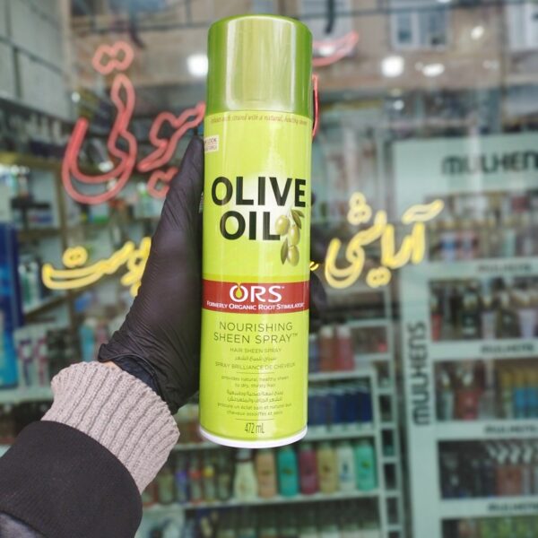 اسپری مو شاین 472 میل او آر اس مدل Olive Oil