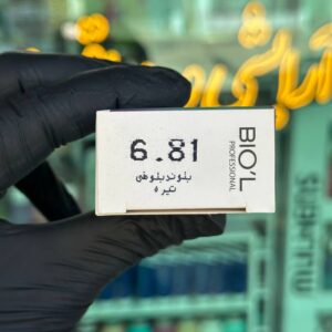 رنگ موی بلوطی 6.81 بیول BIO'L