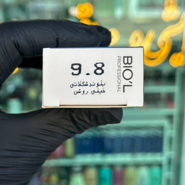 رنگ موی شکلاتی 9.8 بیول BIO'L